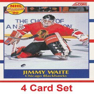 Jimmy Waite Hockey Card Collection